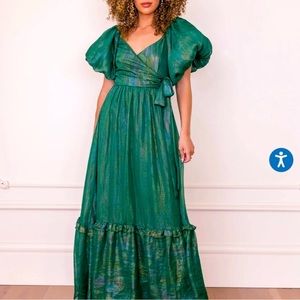 JessaKae Emerald Pixie Dress